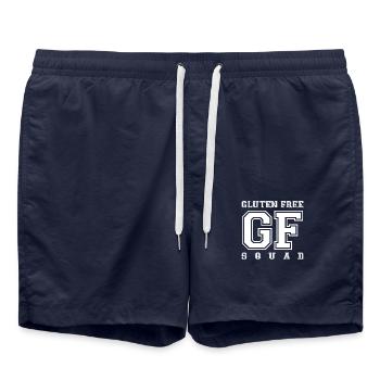GLUTEN FREE SQUAD (w) - Swim Trunks - french navy - Front - AI Model Male 185 light (185cm)