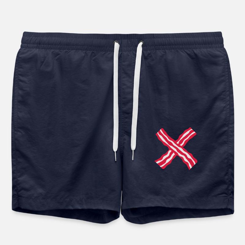 Bacon Cross - Short de bain - bleu marine