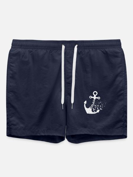 Ostseeliebe Anker & Möven - Badeshorts - French Navy
