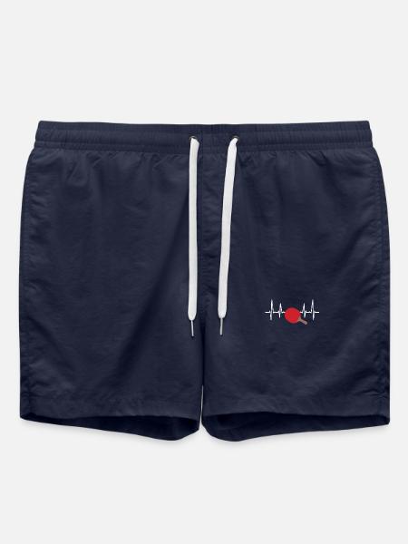 Table tennis heartbeat - Swim Trunks - french navy