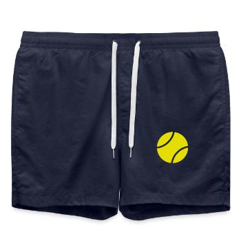 Tennis Ball Ball Sport Tennis Gift Ball Sport - Swim Trunks - french navy - Front - AI Model Male 185 light (185cm)