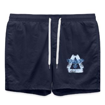 eagle e 206 - Swim Trunks - french navy - Front - AI Model Male 185 light (185cm)