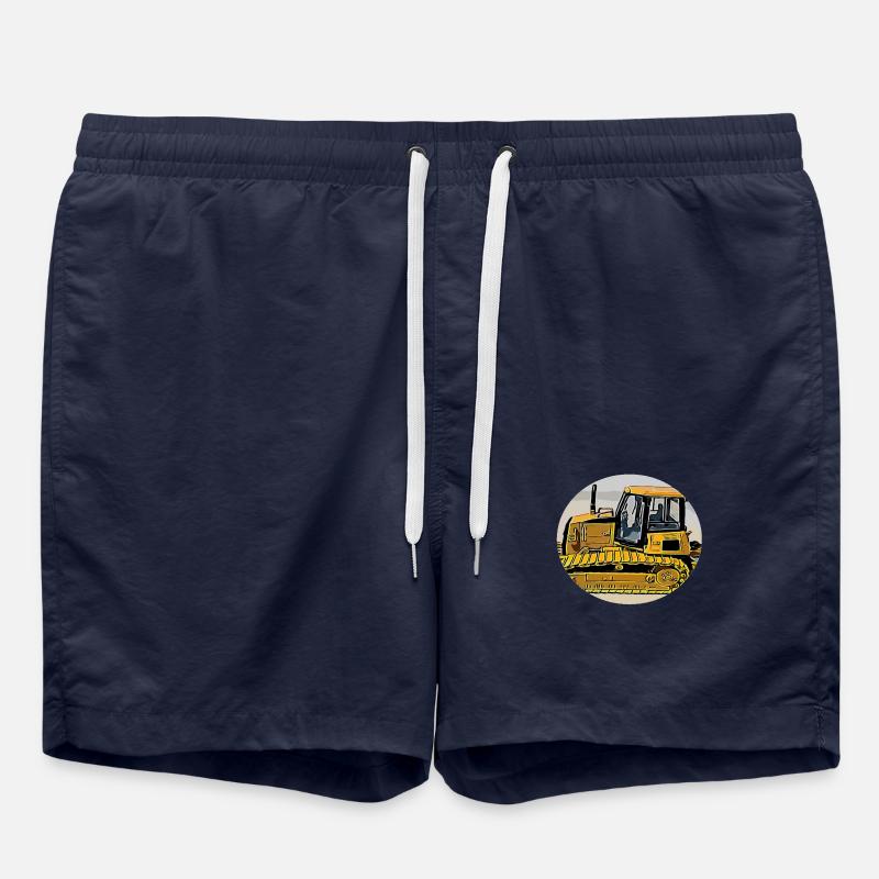 Bulldozer - Swim Trunks - french navy