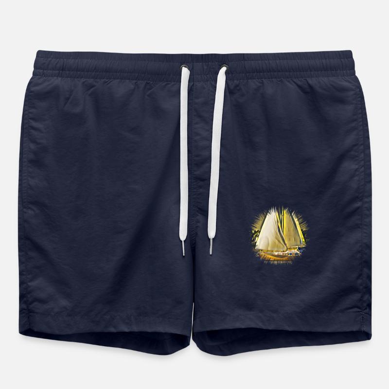 Sail - Swim Trunks - french navy