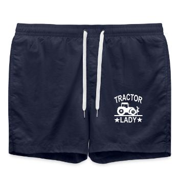 Traktor - Badeshorts - French Navy - Vorne - AI Model Male 185 light (185cm)