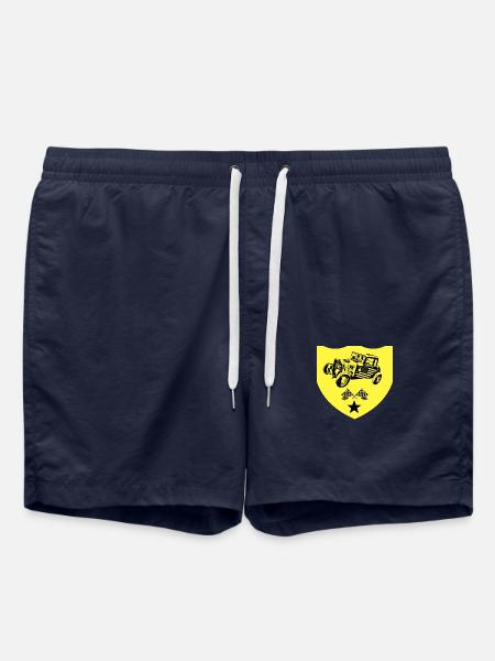 Car - Swim Trunks - french navy