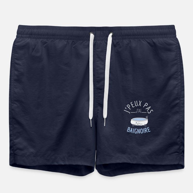 J'Peux Pas J'Ai Baignoire - Short de bain - bleu marine