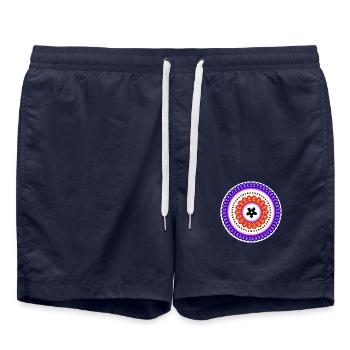 Plato Moda Shopping - Swim Trunks - french navy - Front - AI Model Male 185 light (185cm)
