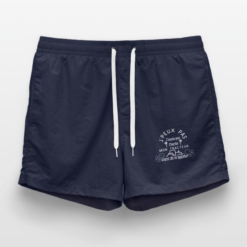 J'AVAIS pas Checké Mon Tracteur m'appelle Short de bain