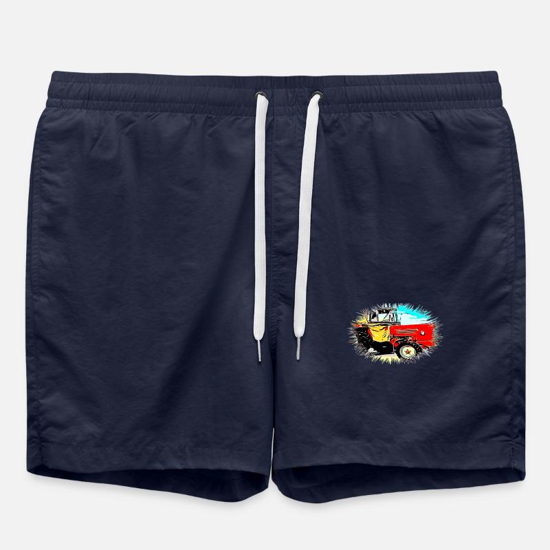 Tracteur - Short de bain - bleu marine