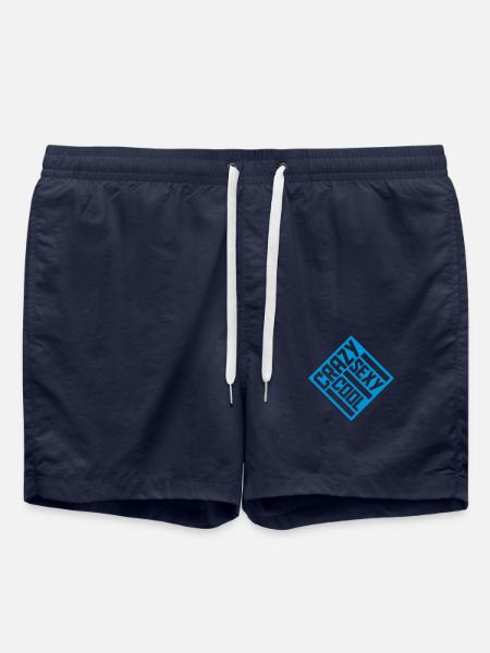 crazy sexy cool design - Swim Trunks - french navy
