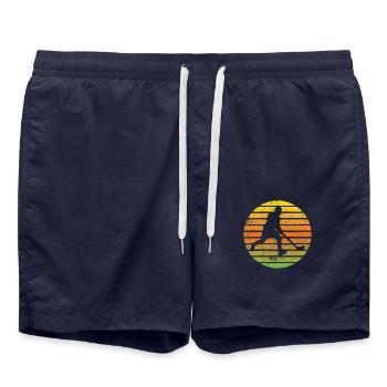 Hockey sur gazon Floorball Hockey Gift Joueur de hockey - Short de bain - bleu marine - Devant - AI Model Male 185 light (185cm)