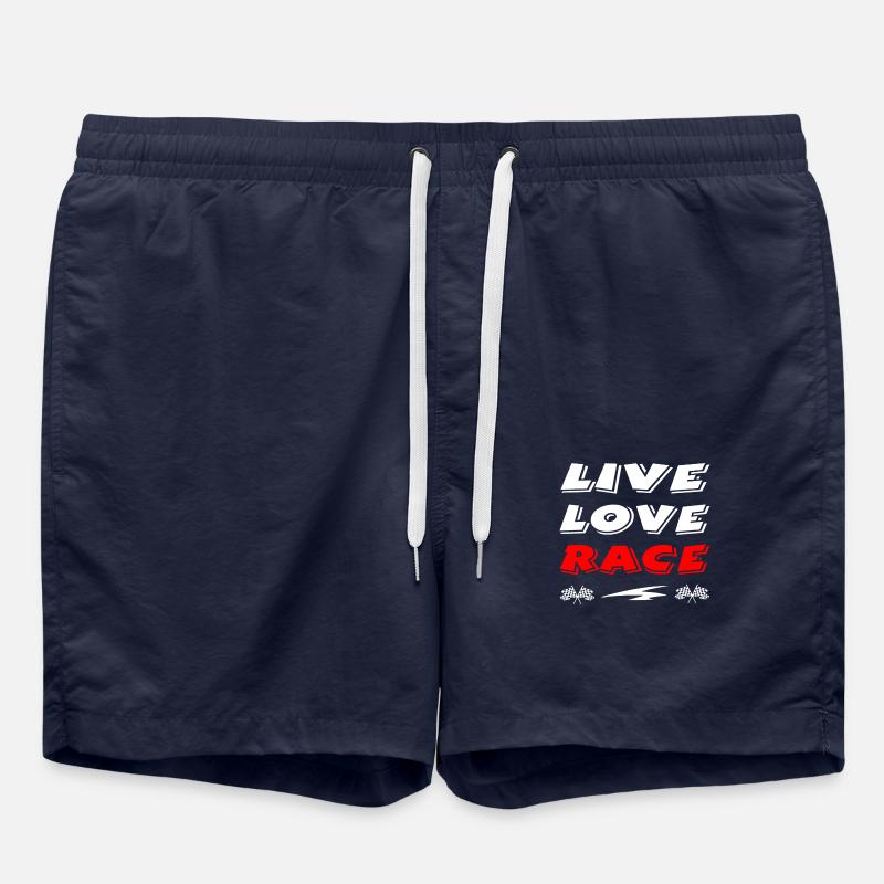 Car - Swim Trunks - french navy