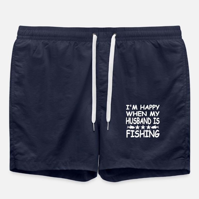 Pêche - Short de bain - bleu marine