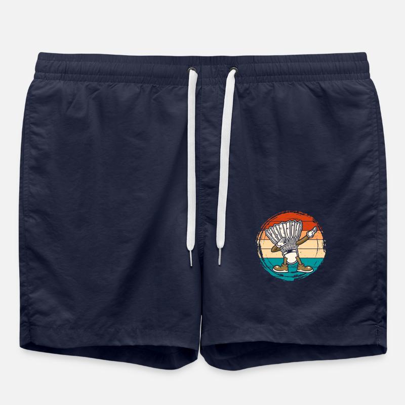 Badminton Dab Dabbing - Short de bain - bleu marine