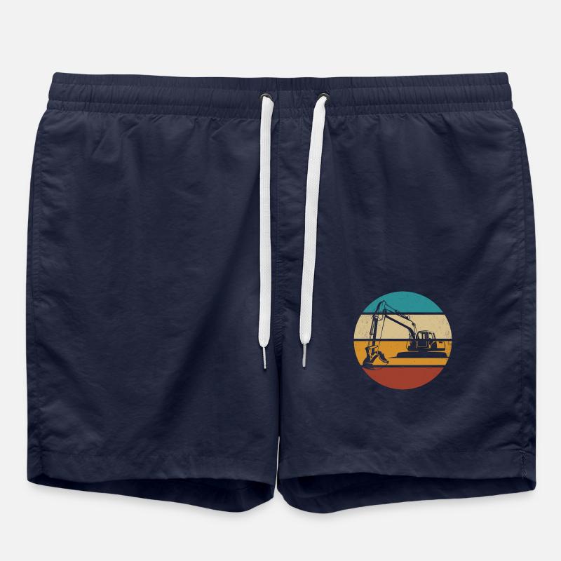 Excavator - Swim Trunks - french navy