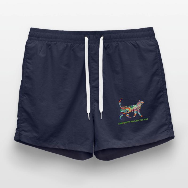 Chat avec la parole E 7 Short de bain