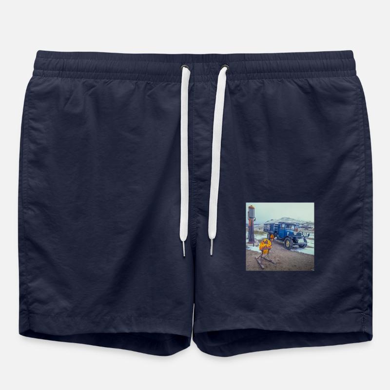 Ghost Town Bodie - Badeshorts - French Navy