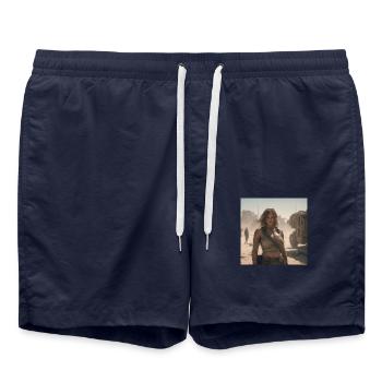 Fallout4 - Short de bain - bleu marine - Devant - AI Model Male 185 light (185cm)