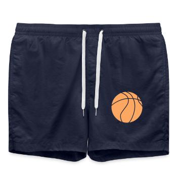 Basketball 5 0 20 - Badeshorts - French Navy - Vorne - AI Model Male 185 light (185cm)