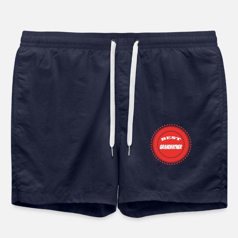 BESTER PAPY OPA OMA - Badeshorts - French Navy