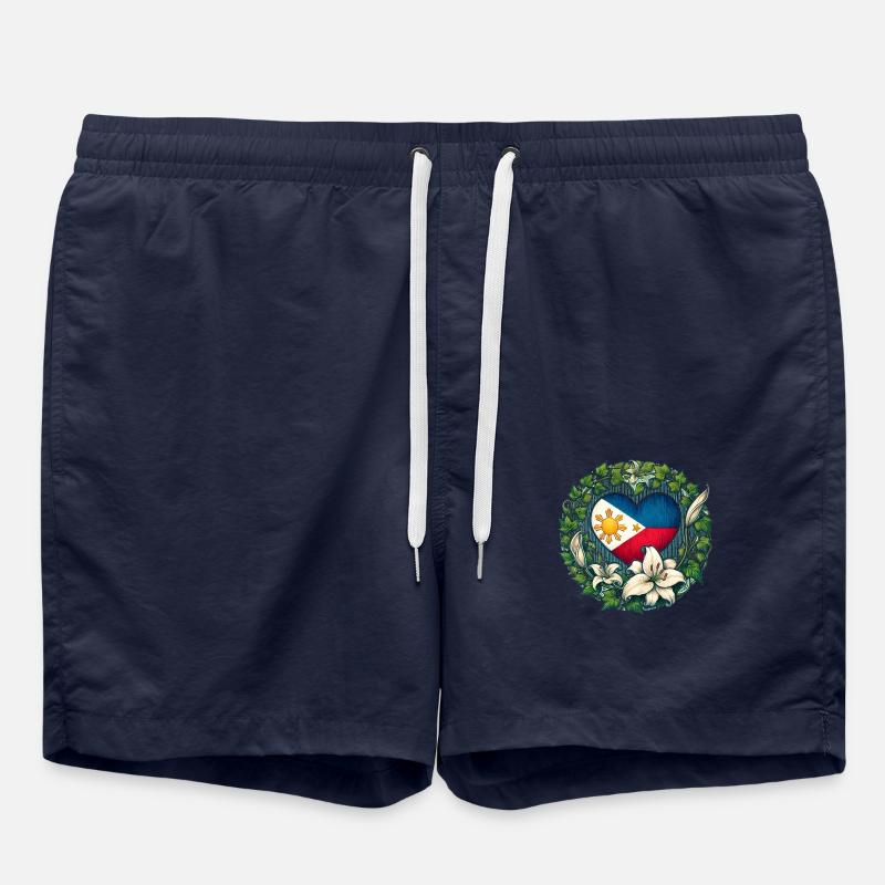 Philippinen - Badeshorts - French Navy