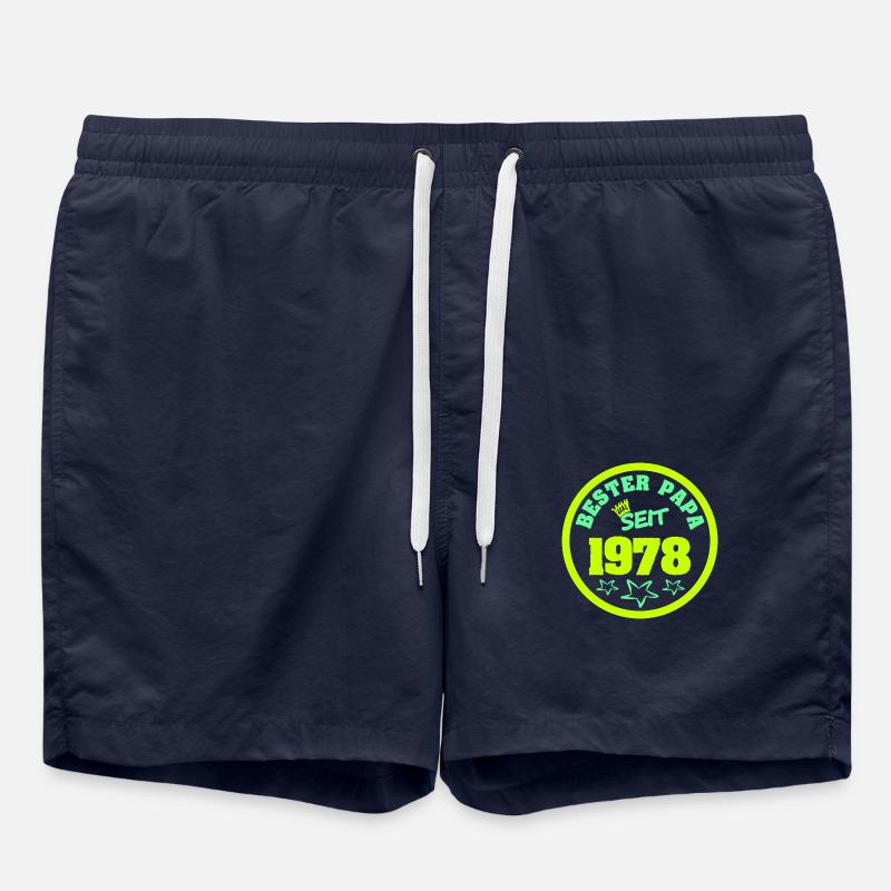 Father 1978 - Swim Trunks - french navy