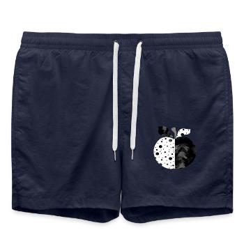 Apple - Swim Trunks - french navy - Front - AI Model Male 185 light (185cm)