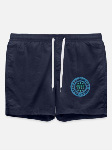 Born in 1971 - Swim Trunks - french navy