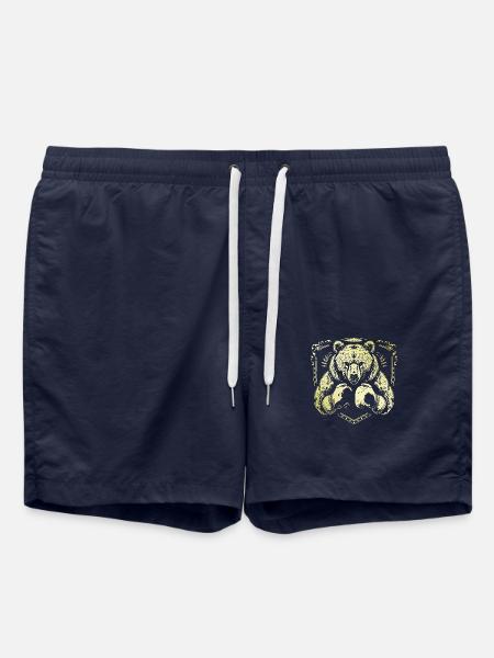 Grizzly Bear Boxer - Swim Trunks - french navy