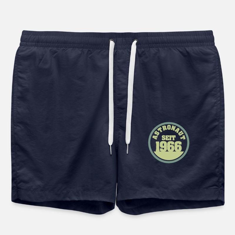 1966 1966 - Swim Trunks - french navy