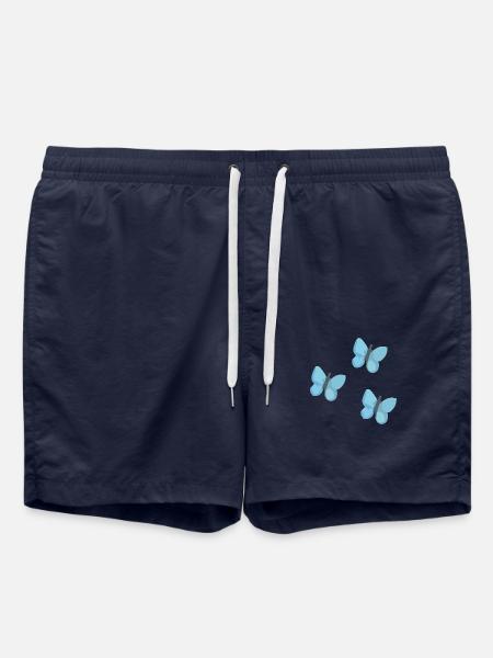 Butterflies - Swim Trunks - french navy