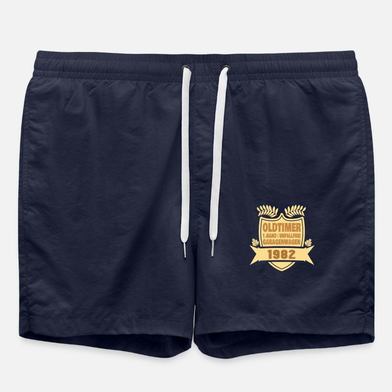 Geschenkidee 1982 - Badeshorts - French Navy
