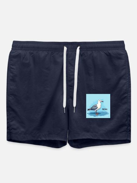 Moin, Möwe - Badeshorts - French Navy