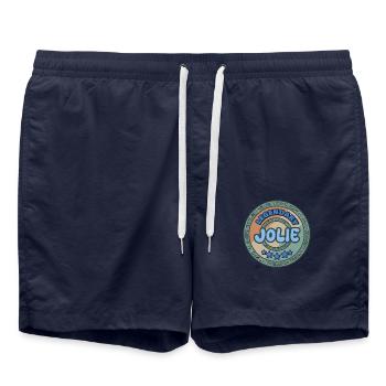Cadeau pour Jolie - Short de bain - bleu marine - Devant - AI Model Male 185 light (185cm)