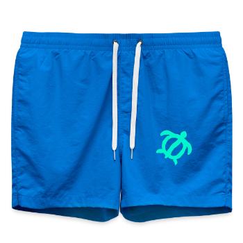 Schamanische Schildkröte Symbol - Schutz und Fülle - Badeshorts - Cobalt blue - Vorne