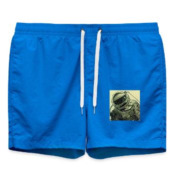 Astronaut - Badeshorts - Cobalt blue - Vorne