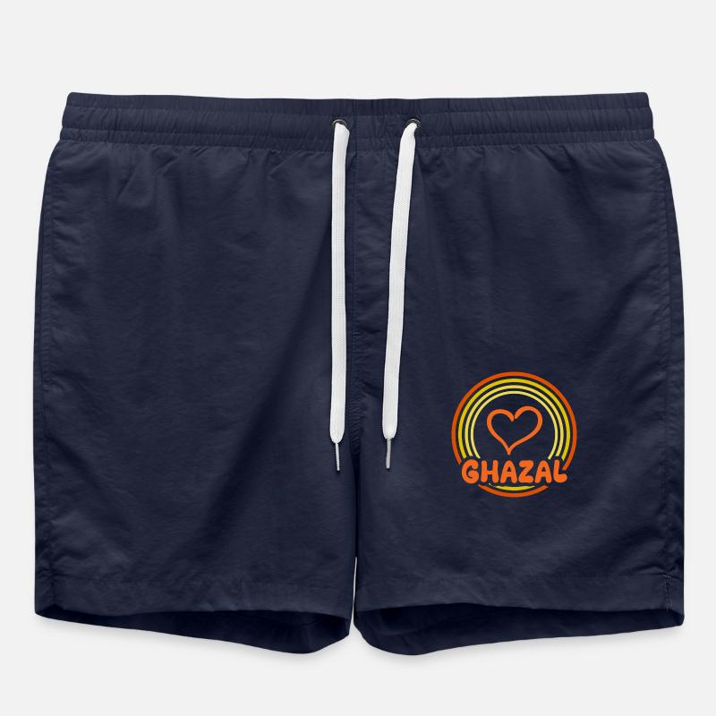 Name Ghazal - Badeshorts - French Navy