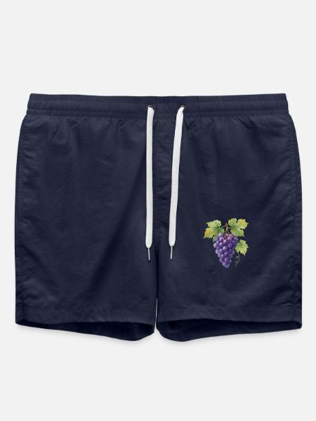 weintrauben - Badeshorts - French Navy