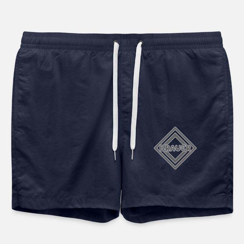 Job Brewer - Short de bain - bleu marine