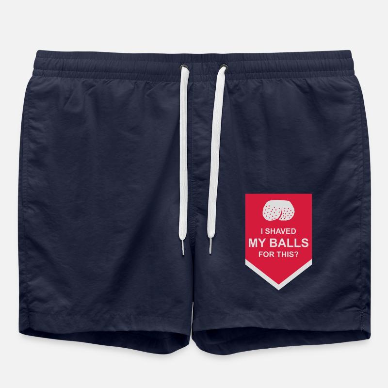I shaved my balls - Swim Trunks - french navy