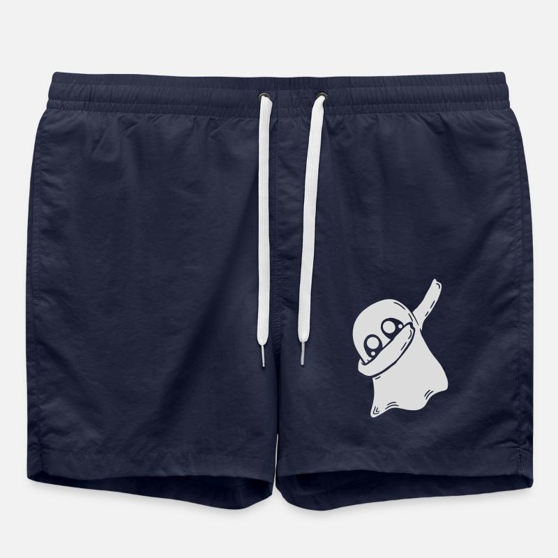 Cool Geist dabbing dab - Badeshorts - French Navy