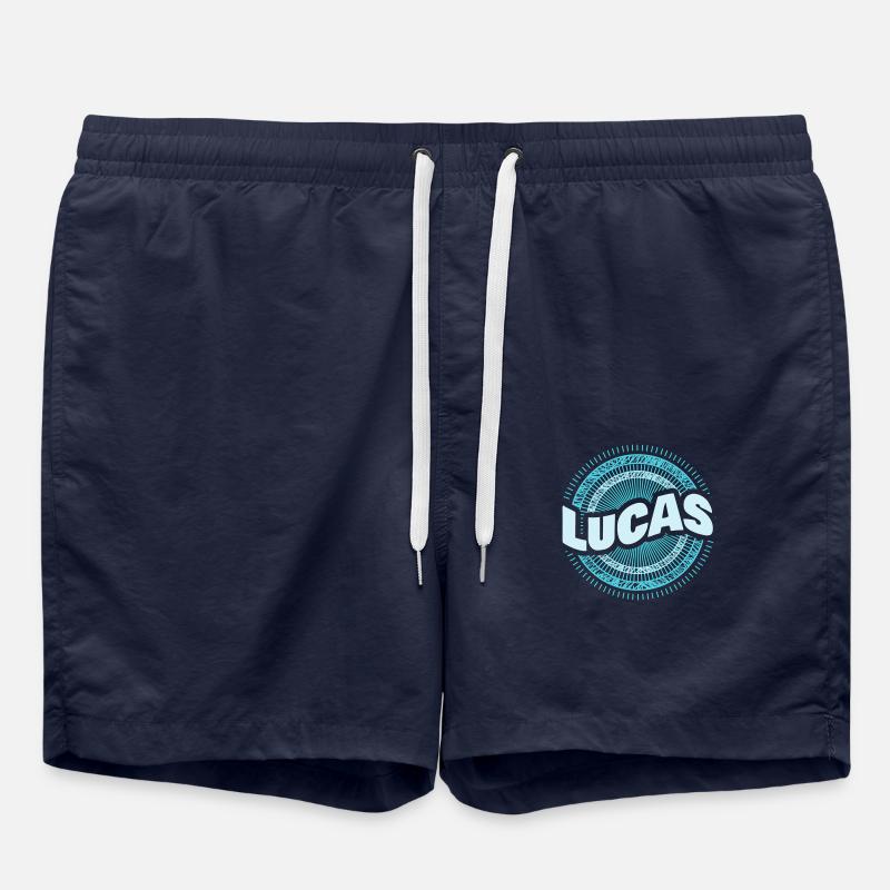 Lucas - Swim Trunks - french navy