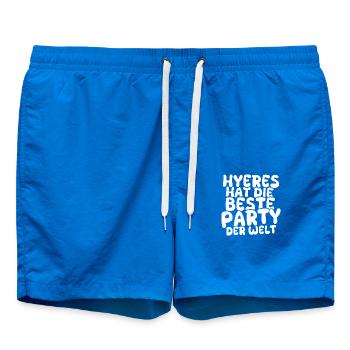Hyeres as a holiday destination - Swim Trunks - cobalt blue - Front