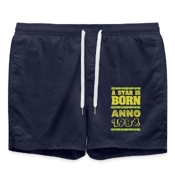 Star 1984 - Badeshorts - French Navy - Vorne - AI Model Male 185 light (185cm)