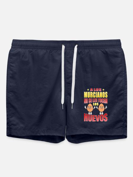 Murcians don't touch their eggs - Swim Trunks - french navy