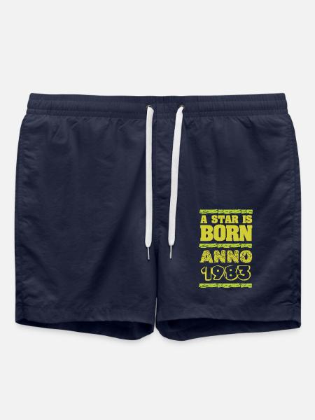 Spruch 1983 - Badeshorts - French Navy