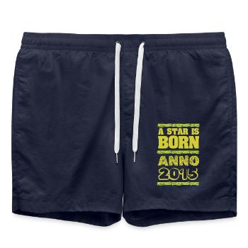 Star 2015 - Swim Trunks - french navy - Front - AI Model Male 185 light (185cm)