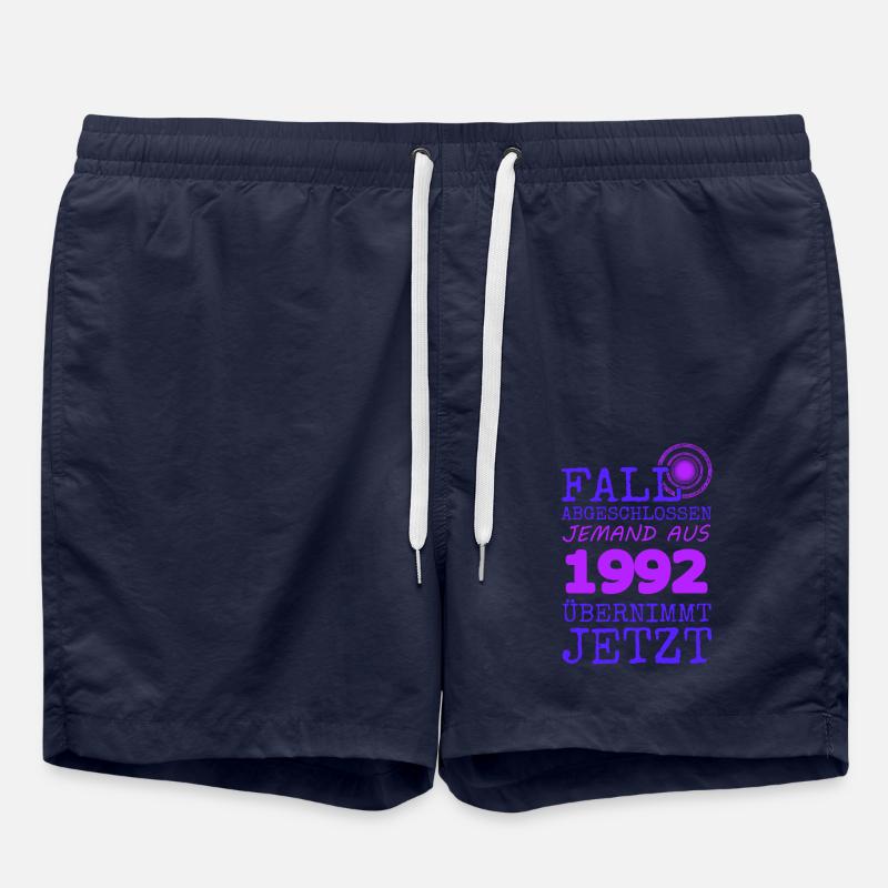 1992 - Badeshorts - French Navy
