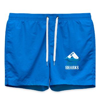 Attention Haie Poker fort cadeau - Short de bain - cobalt blue - Devant